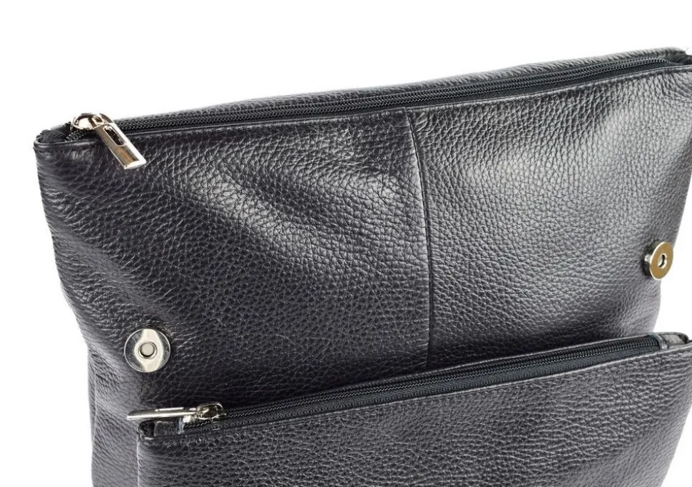 Zaino donna in pelle BP32 Nero