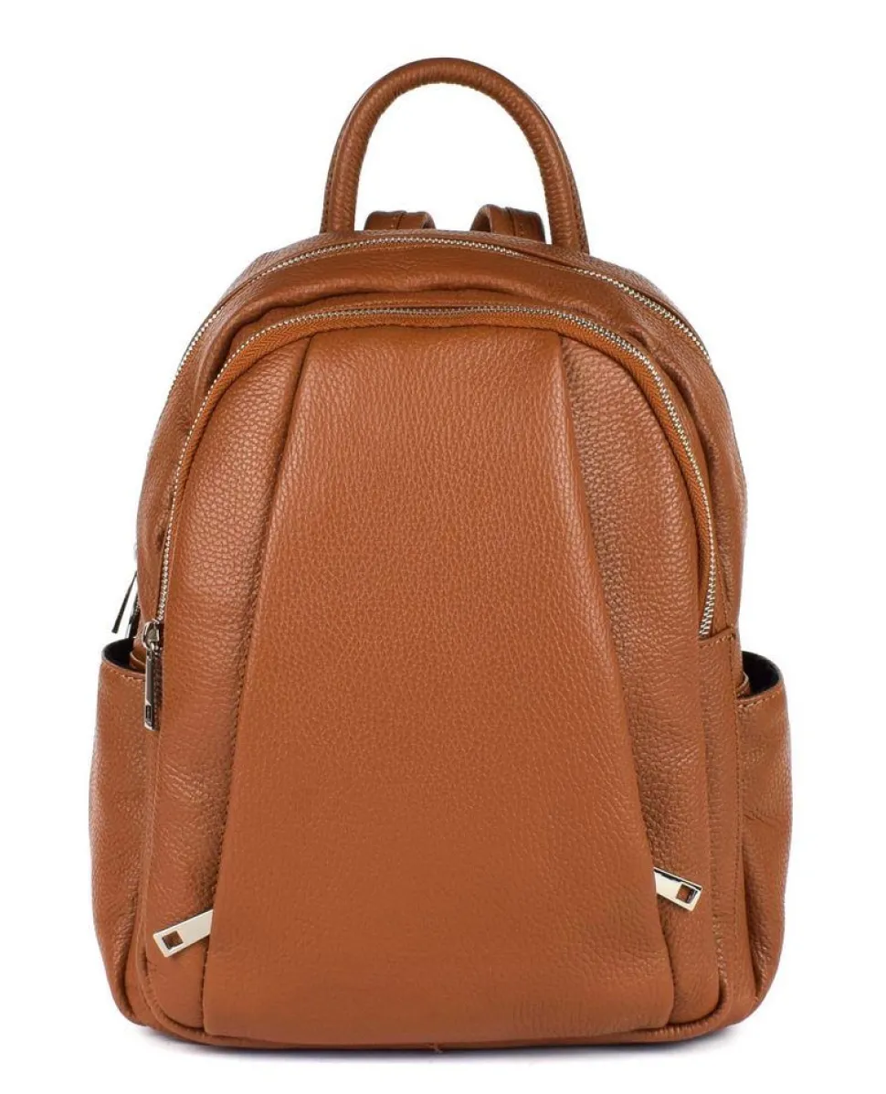 Zaino donna in pelle 20167 Cuoio
