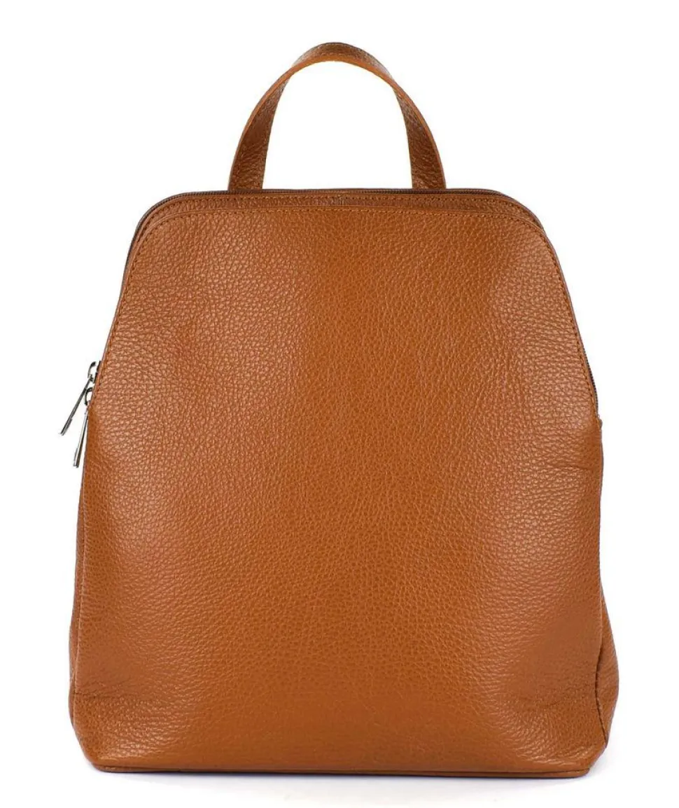 Zaino donna in pelle 20053 Cuoio
