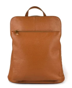 Zaino donna in pelle 001 Cuoio
