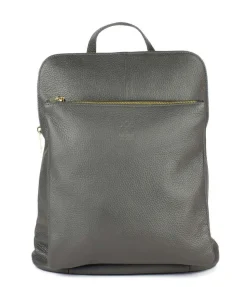 Zaino donna in pelle 001 Grigio
