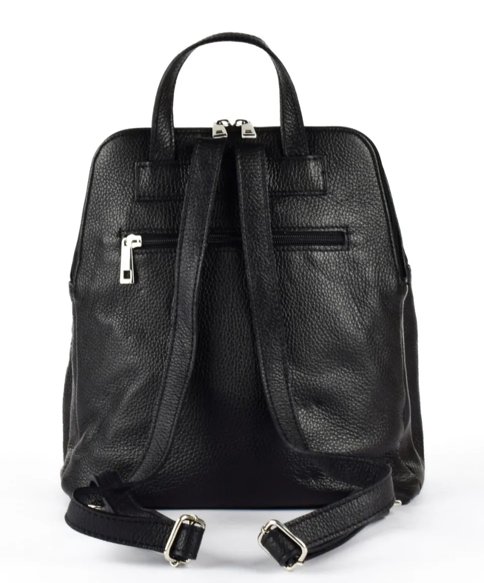 Zaino donna in pelle 20053 Nero