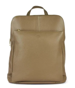 Zaino donna in pelle 001 Taupe