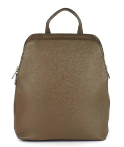 Zaino donna in pelle 20053 Taupe