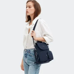 Zaino e tracolla Kipling FireFly UP Blue Bleu