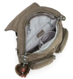 Zaino e tracolla Kipling FireFly UP True Beige