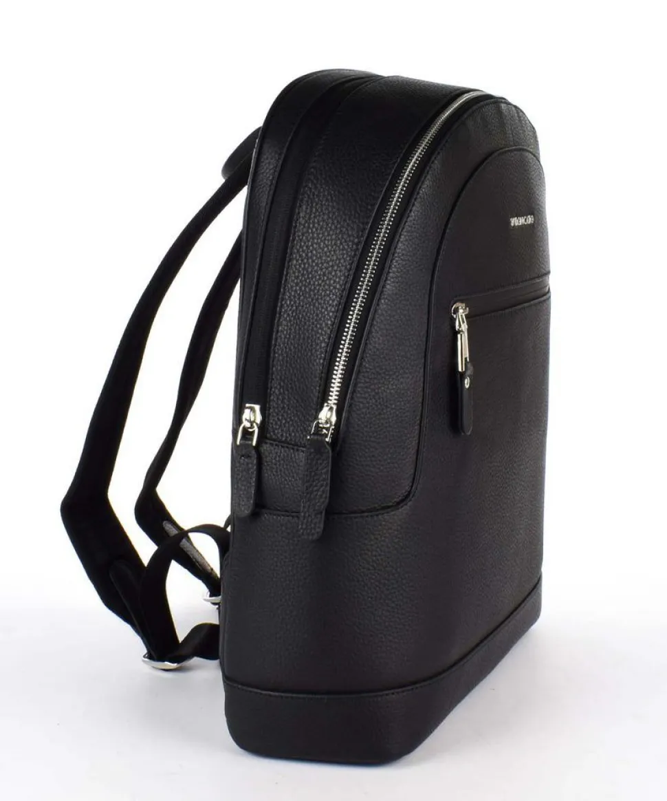 Zaino in pelle Roncato Sidney 2477 Nero