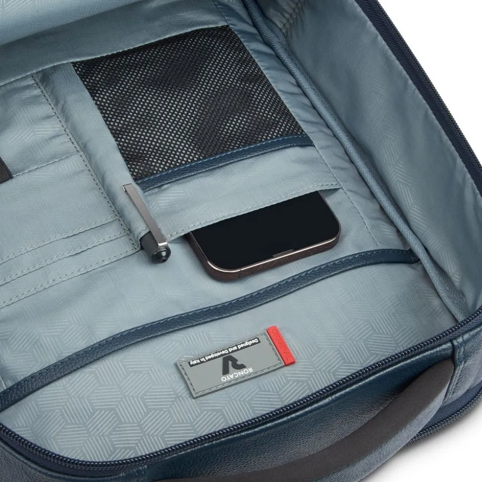 Zaino in pelle Roncato Trial DLX 1140 Blu
