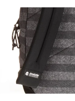 Zaino Invicta Carlson Stripes Texture Grigio FT6