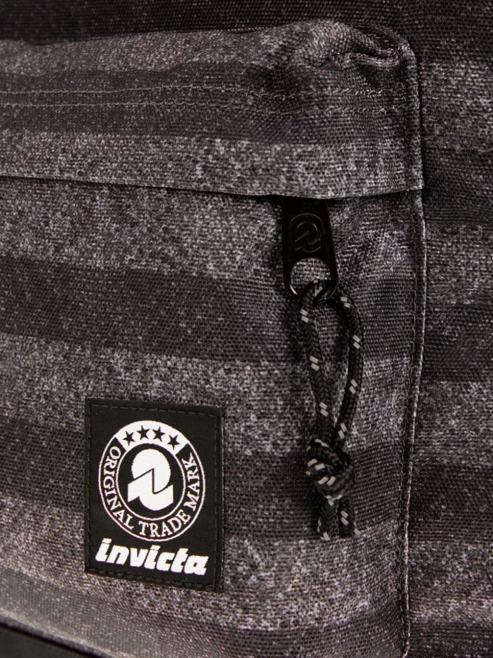 Zaino Invicta Carlson Stripes Texture Grigio FT6