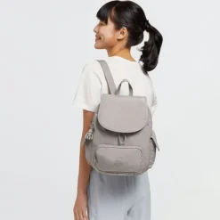 Zaino Kipling City Pack S Grey Gris