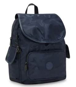 Zaino Kipling City Pack S Satin Camo Blue