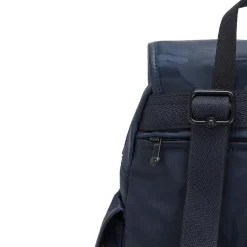 Zaino Kipling City Pack S Satin Camo Blue