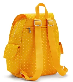 Zaino Kipling City Pack S Soft Dot Yellow