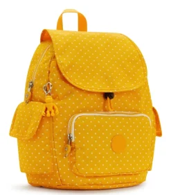 Zaino Kipling City Pack S Soft Dot Yellow