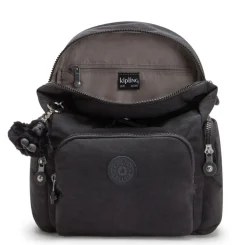 Zaino Kipling City Zip Mini Black Noir