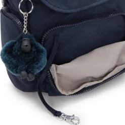 Zaino Kipling City Zip Mini Blue Bleu