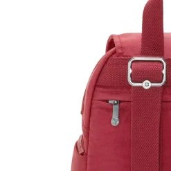 Zaino Kipling City Zip Mini Funky Red