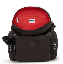 Zaino Kipling City Zip Mini Nostalgic Brown