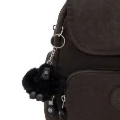 Zaino Kipling City Zip Mini Nostalgic Brown
