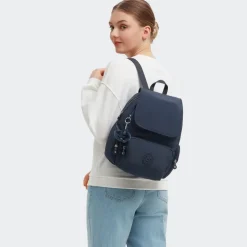 Zaino Kipling City Zip S Blue Bleu