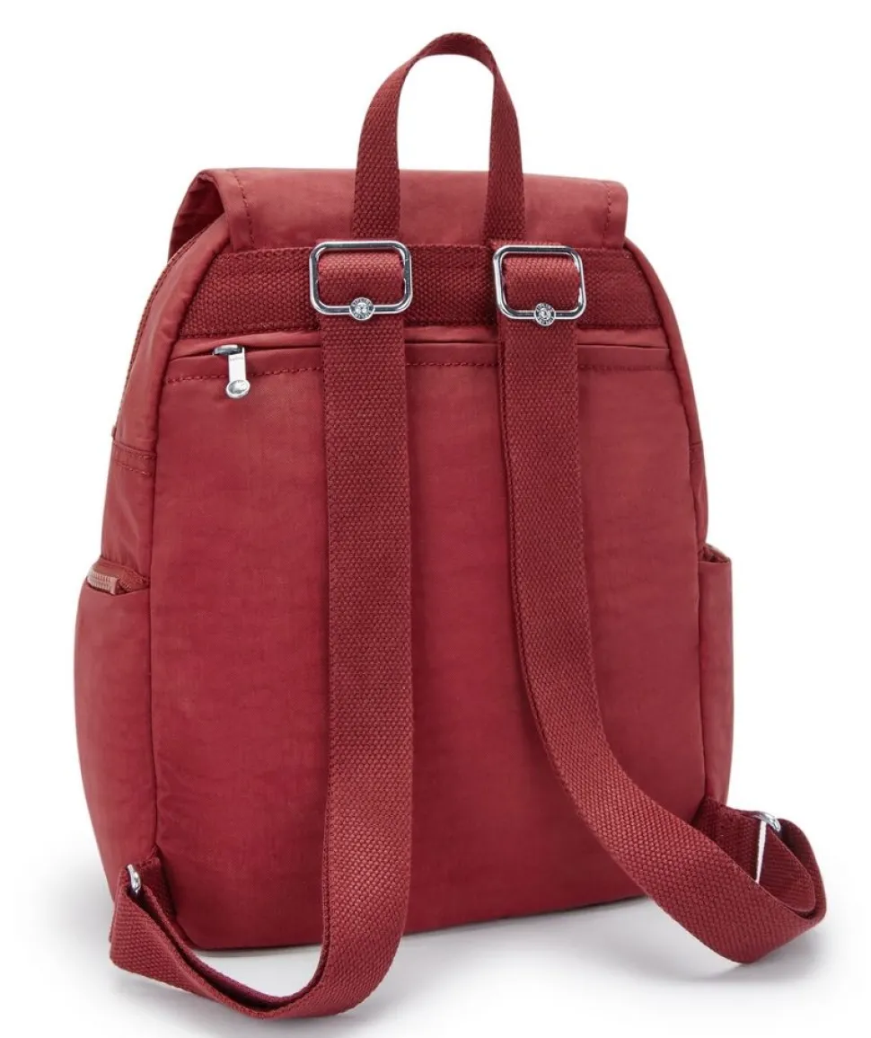 Zaino Kipling City Zip S Funky Red