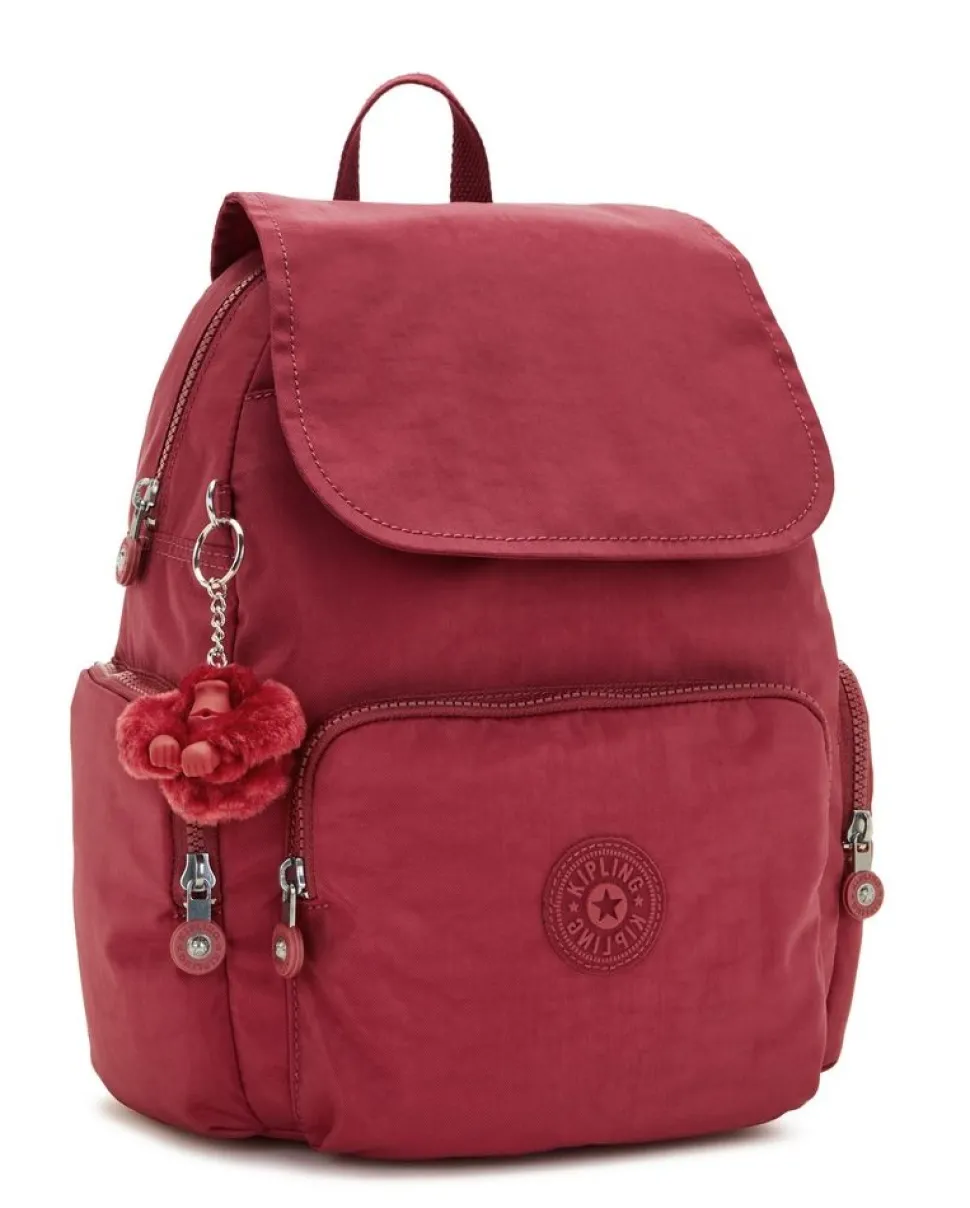 Zaino Kipling City Zip S Funky Red
