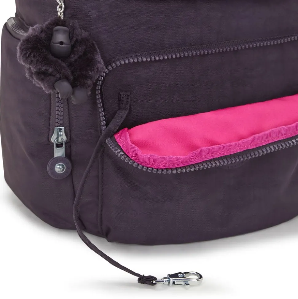 Zaino Kipling City Zip S Ultimate Plum