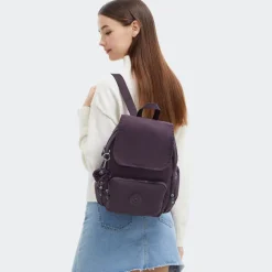Zaino Kipling City Zip S Ultimate Plum