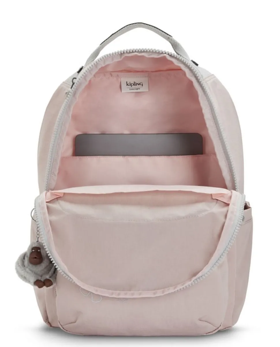 Zaino Kipling Seoul Pink Dash Girl