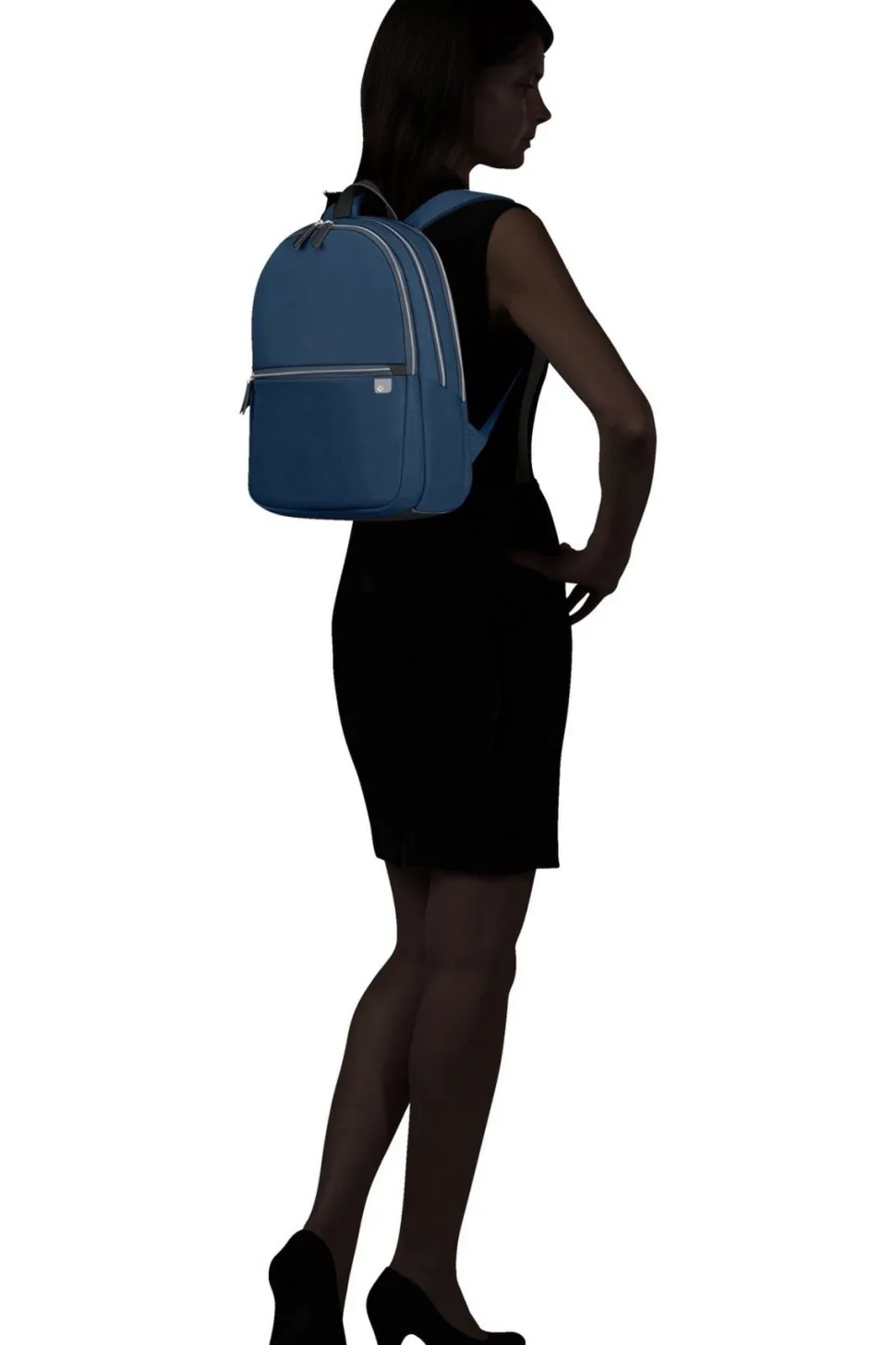 Zaino lavoro donna 15,6" Samsonite Eco Wave Blu