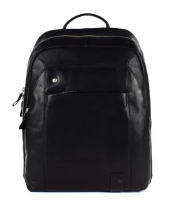Zaino lavoro in pelle Acciaio 8377 Nero