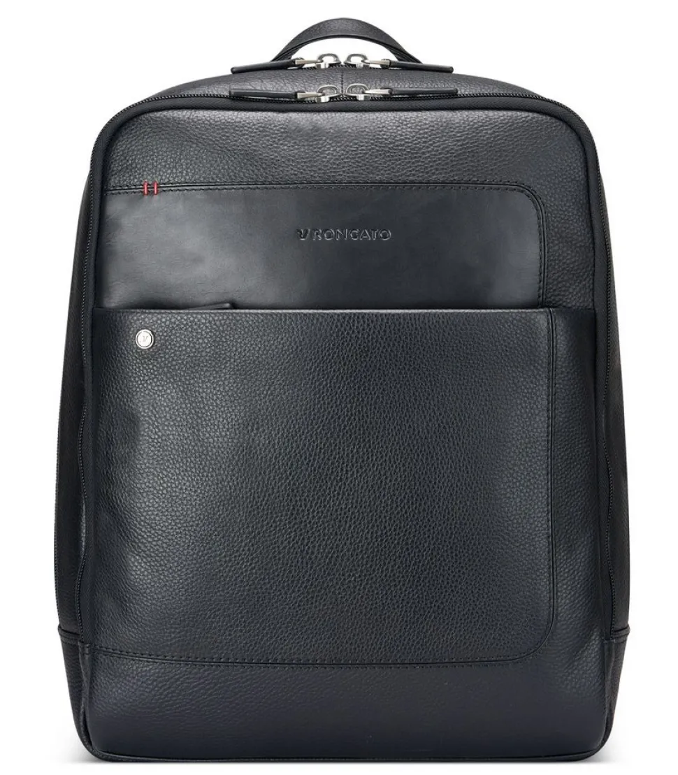 Zaino lavoro in pelle Roncato Alaska 2426 Nero