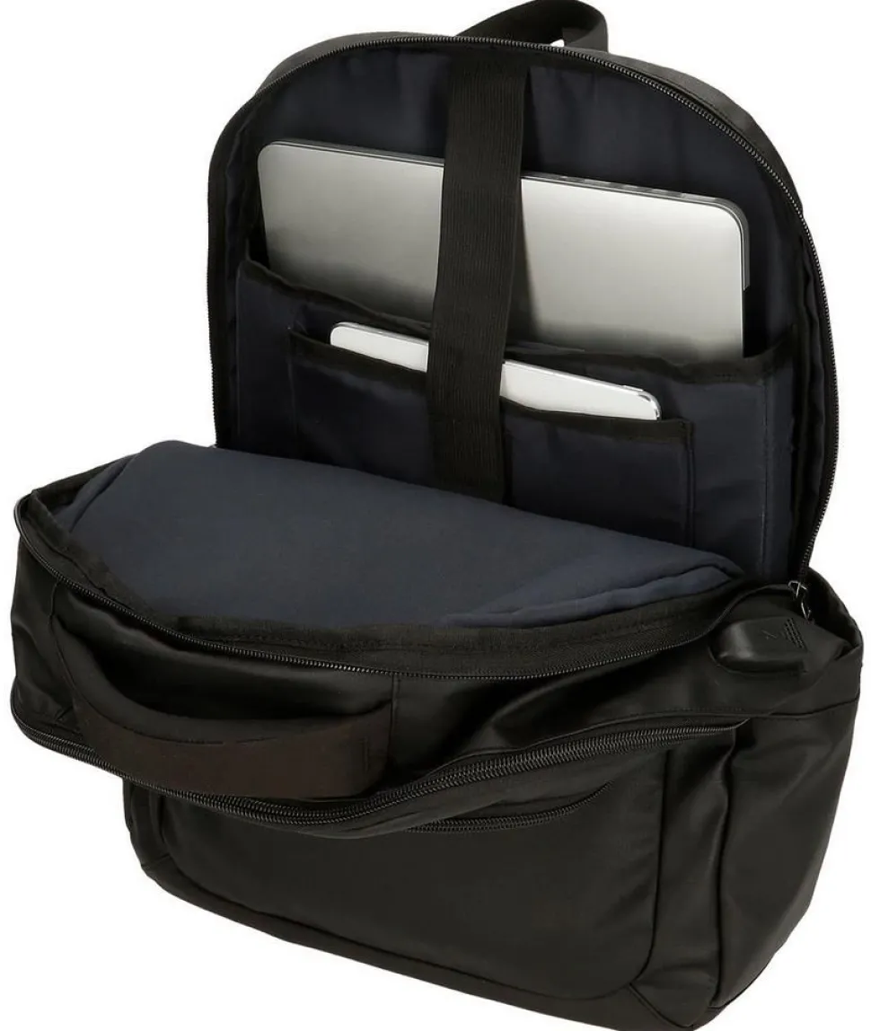 Zaino lavoro 15,6" Pepe Jeans Dortmund Nero
