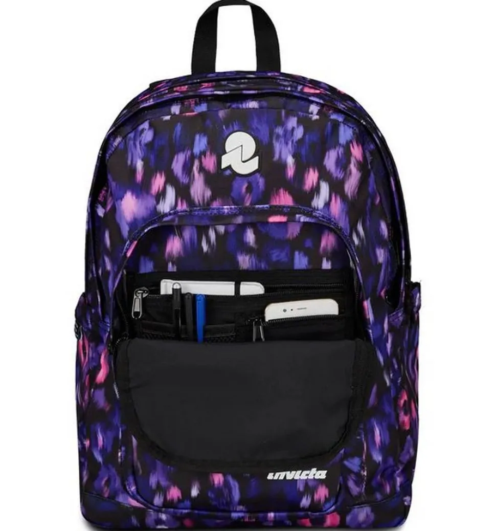 Zaino scuola Invicta Fantasy Nature Watercolor