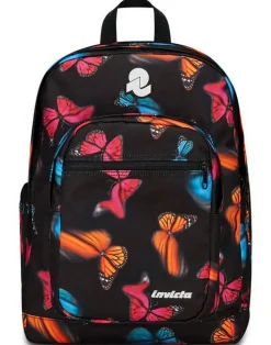 Zaino scuola Invicta Fantasy Blurry Butterfly