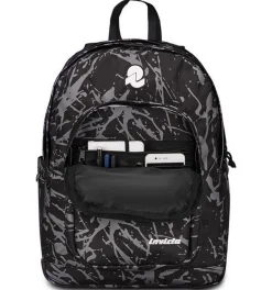 Zaino scuola Invicta Jelek Fantasy Black Dripping