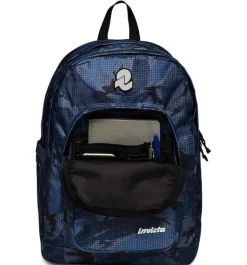 Zaino scuola Invicta Jelek Fantasy Military Camo Avio