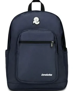 Zaino scuola Invicta Jelek Plain Blu