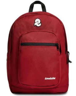 Zaino scuola Invicta Jelek Plain Rhubarb