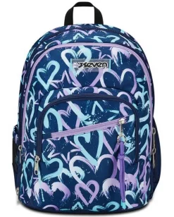 Zaino scuola Seven Advanced Detach Crystal Purple