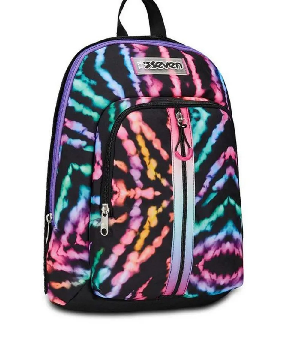 Zaino scuola Seven Advanced Detach Multi-Shade Girl