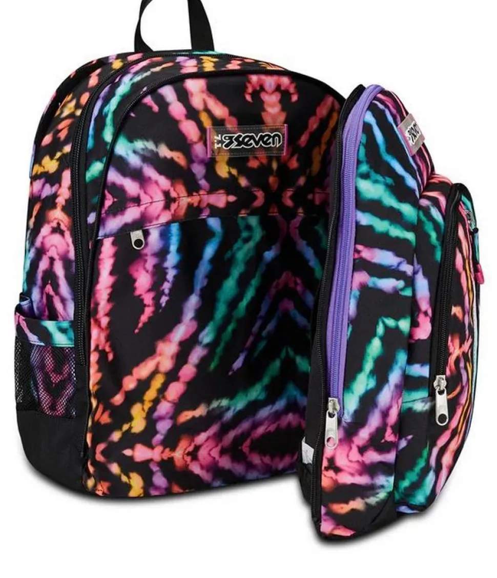 Zaino scuola Seven Advanced Detach Multi-Shade Girl