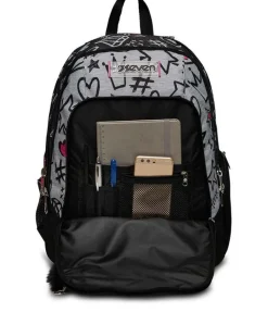 Zaino scuola Seven Advanced Zipper Glamy