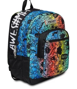 Zaino scuola Seven Freethink Fluo Stamp