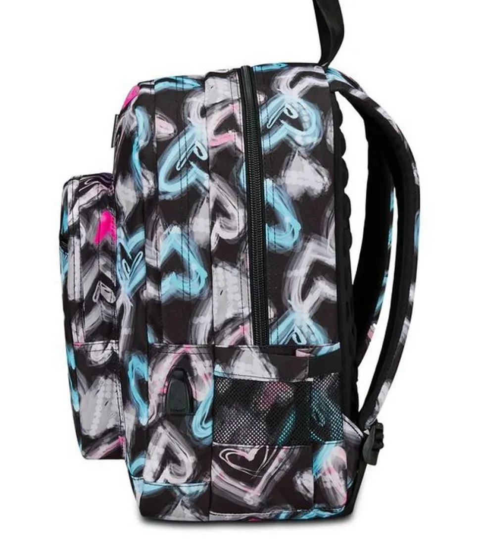 Zaino scuola Seven Freethink Girl Jet Black