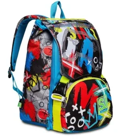 Zaino scuola SJ estensibile Big Glitzled Boy