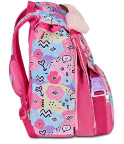 Zaino scuola SJ estensibile Big Pinkhugs