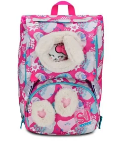 Zaino scuola SJ estensibile Big Pinkfur