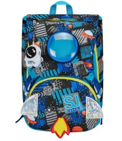 Zaino scuola SJ estensibile Big Go to Space